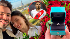 Thaísa Leal, ex de Paolo Guerrero, recibe anillo de compromiso en París de su novio Gabriel Ferreira