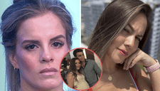 Alejandra Baigorria incómoda responde a la expareja de Said Palao, Aleska Zambrano: "Es tema de ellos"