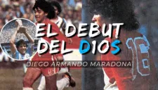 El día en que Maradona debutó en Argentinos Juniors con solo 15 años comenzaba a escribir su historia