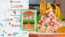 ¿Dónde comer CEVICHE en Los Olivos? Estos son los 5 mejores lugares según Google Maps