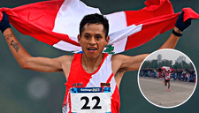 Cristhian Pacheco logra el primer oro para Perú en la maratón de Santiago 2023 y captan emocionante llegada