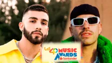 LOS40 Music Awards Santander 2023: Conoce a todos los ganadores con Feid y Manuel Turizo en la lista