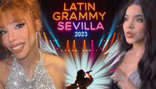 Latin Grammy 2023: Kenia Os y Yeri Mua causan furor con sus increíbles looks para el evento