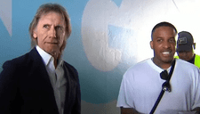 Ricardo Gareca aparece en el Alberto Gallardo con Jefferson Farfán y el estadio explota