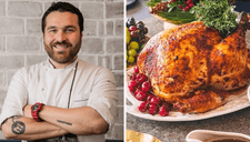 ¡Al estilo El Gran Chef Famosos! Giacomo Bocchio y su receta secreta para preparar un delicioso pavo navideño