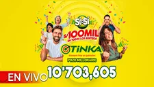 Mira los resultados del sorteo de La Tinka del miércoles 27 de diciembre del 2023