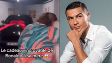 Cristiano Ronaldo le regala lujoso vehículo a su madre por su cumpleaños y así reaccionó ella