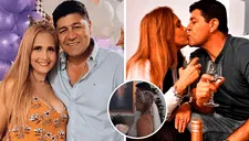 Checho Ibarra y Rocío González renovaron sus votos en celebración de sus bodas de perla