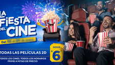 ¡Al cine con solo S/6! Conoce desde cuándo y en qué cines puedes acceder a esta súper promoción