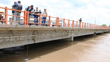 Piura: Peligra construcción de puente que beneficia a 225 mil personas