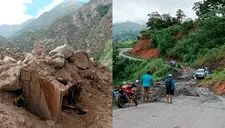 Terrible derrumbe en Yauyos dejó 13 viviendas sepultadas: Deslizamiento fue por fenómeno El Niño