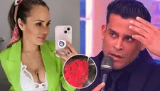 Mary Moncada recibió ramo de rosas por San Valentín: ¿Christian Domínguez tendrá algo que ver?