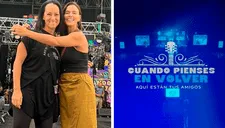 Cynthia Martínez encantada con el recibimiento que tuvo el concierto en honor a Pedro Suárez-Vértiz