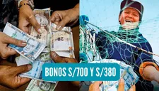 Bonos de S/700 y S/380 en Perú: fecha máxima de pago, link de consulta y lugares de entrega