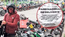 Trabajadores de delivery anuncian gran paro nacional este 11 de marzo: ¿Qué exigen?