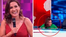 Alvina Ruiz se pronuncia por blooper EN VIVO: "Caerse está permitido, levantarse es obligatorio"