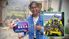 ¡Orgullo peruano! Estudiante de Arequipa es premiada por la NASA por construir robot que interactúa con niños autistas