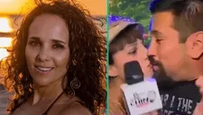 Érika Villalobos ORGULLOSA de su relación con Erik Zapata tras ‘chape’ de Aldo Miyashiro con actriz