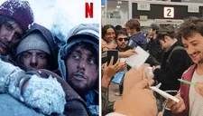 'La Sociedad de la nieve': elenco llegó a Perú para reunirse con sus fans