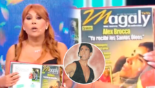 Magaly Medina muestra ENTREVISTA que dio Alex Brocca para su revista, solo días antes que muera