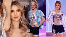 Miss Universo Argentina: ¿Qué fue de Alina Luz Akselrad, la modelo que llevó a Maradona a la pasarela mundial?