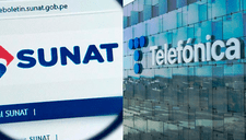 Telefónica pagó deuda de S/746 millones a la Sunat por orden del Poder Judicial tras 20 años de disputa