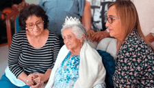 Doña Mamauca fue condecorada como 'La mamita más longeva': reveló su secreto para vivir 101 años