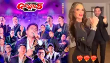 Grupo 5: Actriz mexicana Mariana Alejandra Seoane se declara su FAN y hace divertido TikTok con nueva canción