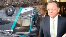 Fallece Edgar Alarcón, excontralor del Perú, en accidente de Civa en Ayacucho