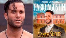 Fabio Agostini recibe el repudio de los seguidores de '¿Ganar o Servir?': "Tipejo con aires de rey"