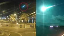 ¿Meteorito? Bola de luz atravesó cielo de Portugal y España: el momento exacto que caída sorprende a ciudadanos