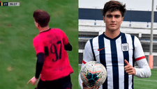 Juan Pablo Goicochea, exjugador de Alianza Lima, debutó en el fútbol argentino ante Boca Juniors