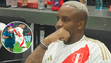 Jefferson Farfán al ver el codazo de Carlos Zambrano en el Perú vs. Paraguay: “No entiende”