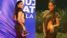 Yahaira Plasencia 'copia' vestido de Natti Natasha en los Billboard y le dicen: "¿quién la asesora?"