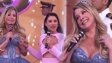 Sofía Franco sorprende al aparecer vestida de quinceañera y hace revelación en 'Mande quien mande': "Me siento tan feliz"