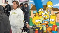 Dina Boluarte y su inesperado look de ‘Los Simpson’ en viaje oficial a Francia