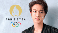 Jin, de BTS, fue elegido para portar la antorcha en los Juegos Olímpicos de París 2024