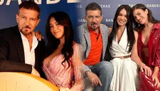 Jazmín Pinedo causa furor tras entrevistar a Antonio Banderas en Brasil: así fue su interacción con el actor español