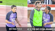 ¿Cuál fue el diálogo entre Paolo Guerrero y 'Chicho' Salas durante el Alianza Lima vs. UCV?