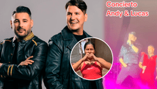 Andy y Lucas, voces de 'Son de amores', hacen baile de Lis Padilla en pleno concierto