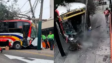 Accidente en avenida Brasil: revelan que a bus se le vació el freno y se habría pasado luz roja