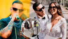 Daddy Yankee comparte video de Melissa Paredes y Anthony Aranda: "Sabe que nos casamos"