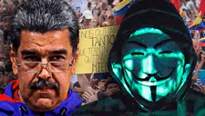 Anonymous le declara la guerra a Nicolás Maduro y expone fraude electoral en Venezuela: “El pueblo presenció”