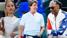 París 2024: Tom Cruise, Snoop Dogg, Ariana Grande y más celebridades en los Juegos Olímpicos