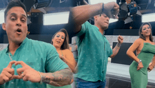 Karla y Christian bailan juntos tras beso: "Eres el amor de mi vida (...) mi corazón no te olvida"