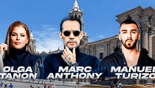 Serenata a Arequipa: Marc Anthony, Olga Tañón y Manuel Turizo harán vibrar la 'Ciudad Blanca'