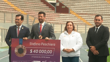 ¡Tremendo cheque! Dina Boluarte entregó 40 mil dólares a Stefano Peschiera y dejó fuerte mensaje