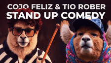 Cojo Feliz & el Tío Rober, las estrellas de la comedia mexicana, regresan a Lima