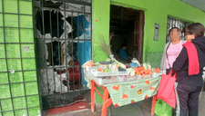 Trujillo: delincuentes revientan con dinamita puerta y ventana de humilde vendedora de verduras