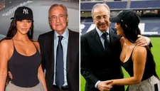 ¿Qué hizo Kim Kardashian en el Real Madrid junto a Florentino Pérez?